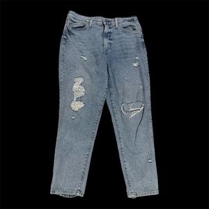 H&M High Waisted Mom Jeans - size 12